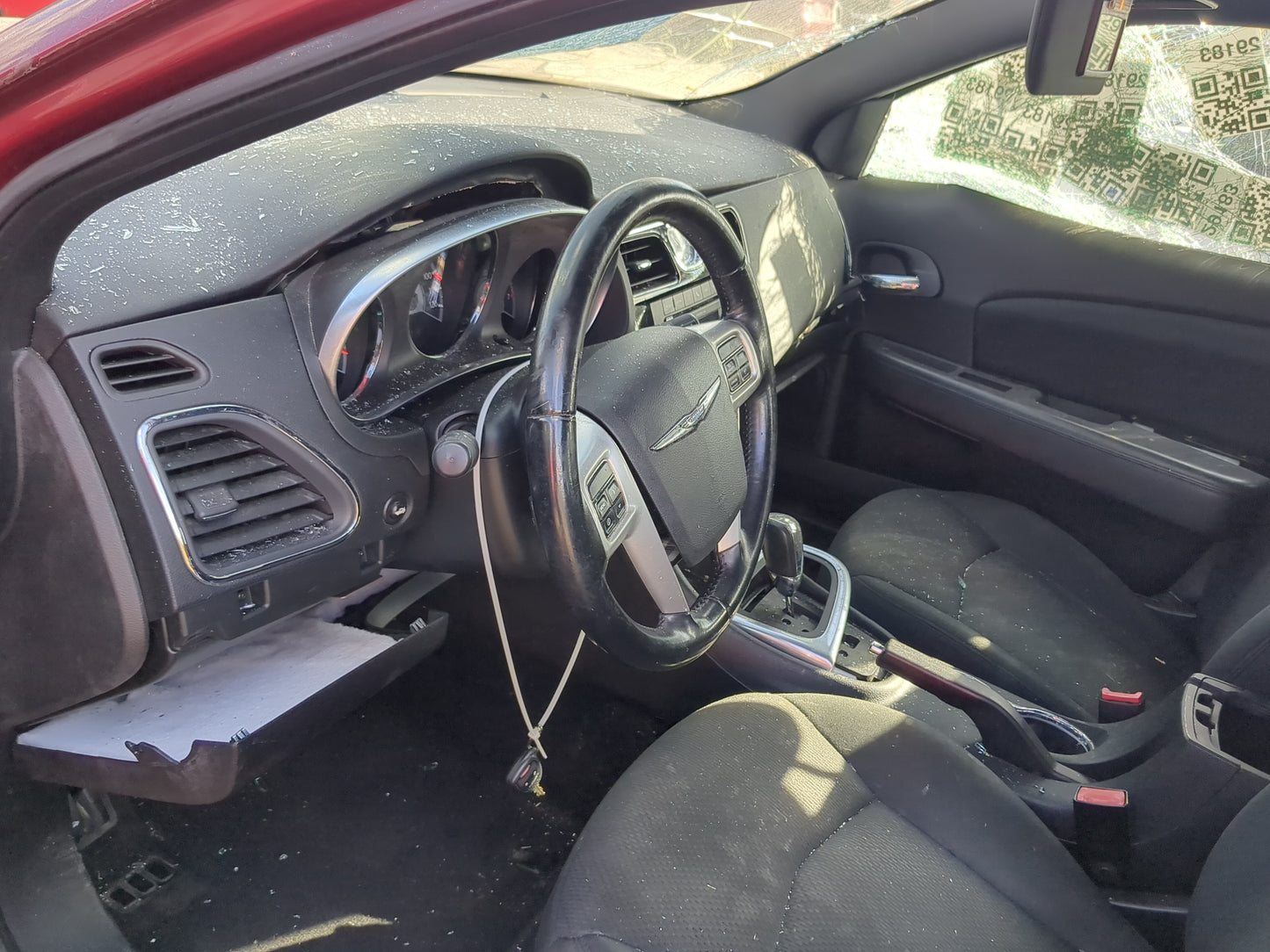 2011-2014 Chrysler 200 Air Bag Driver Left Steering Wheel Mounted - Oemusedautoparts1.com