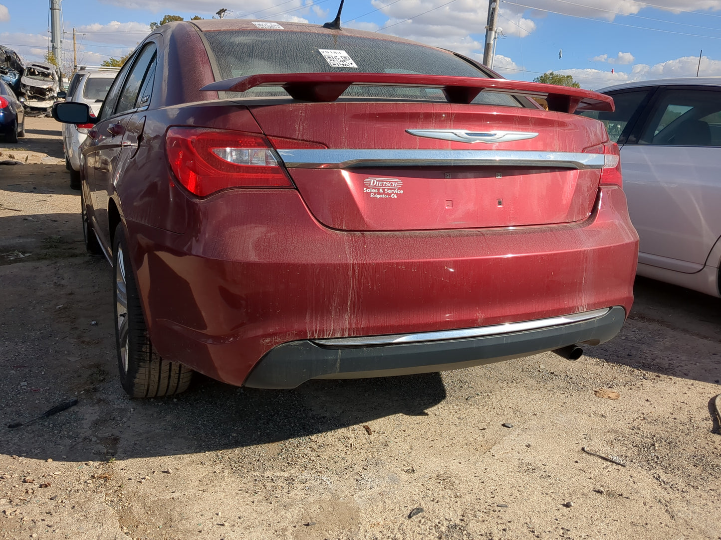 2011-2014 Chrysler 200 Rear Bumper Assembly Oem - Oemusedautoparts1.com