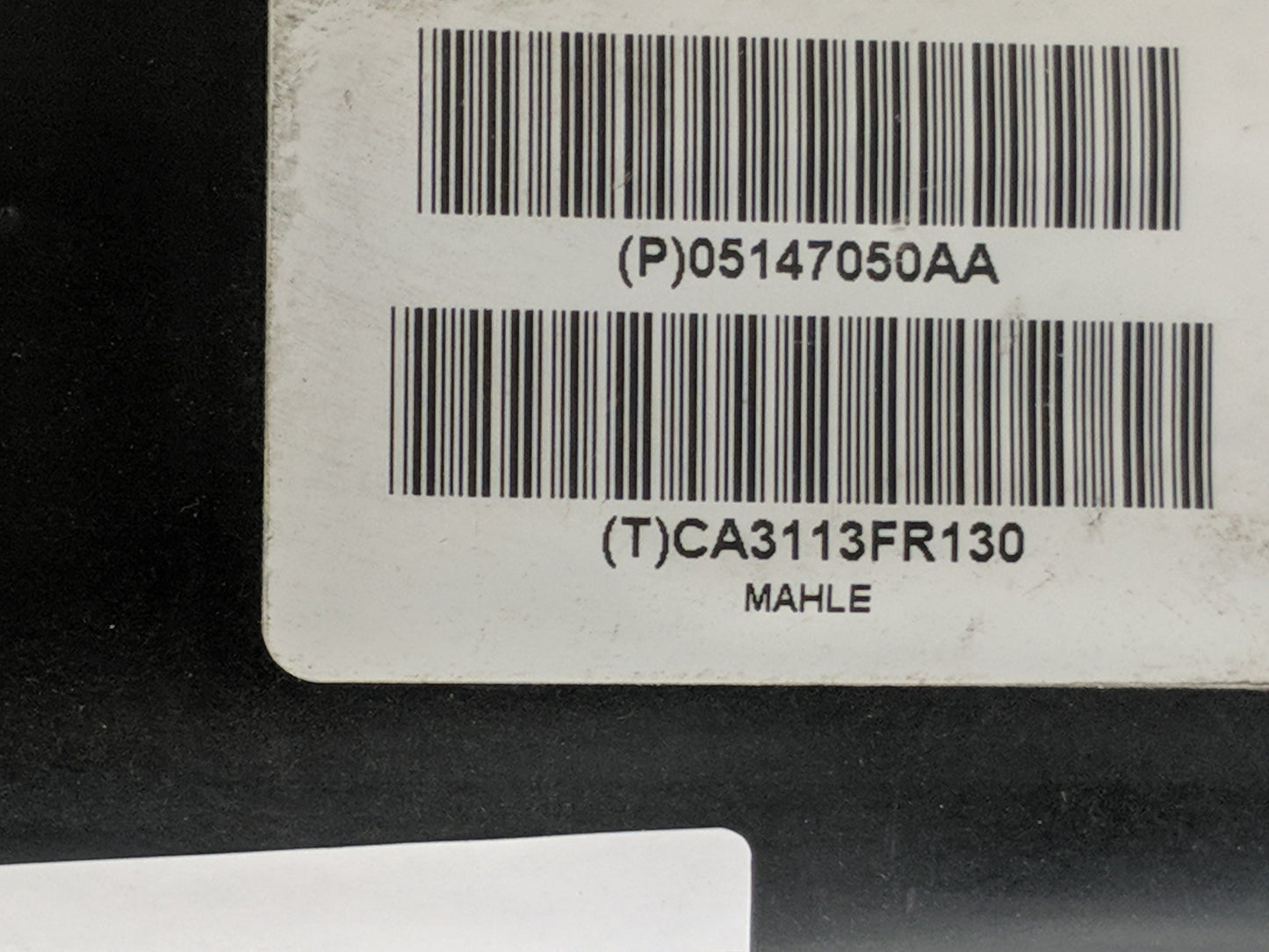 2011 Chrysler 200 Fuel Vapor Charcoal Canister - Oemusedautoparts1.com