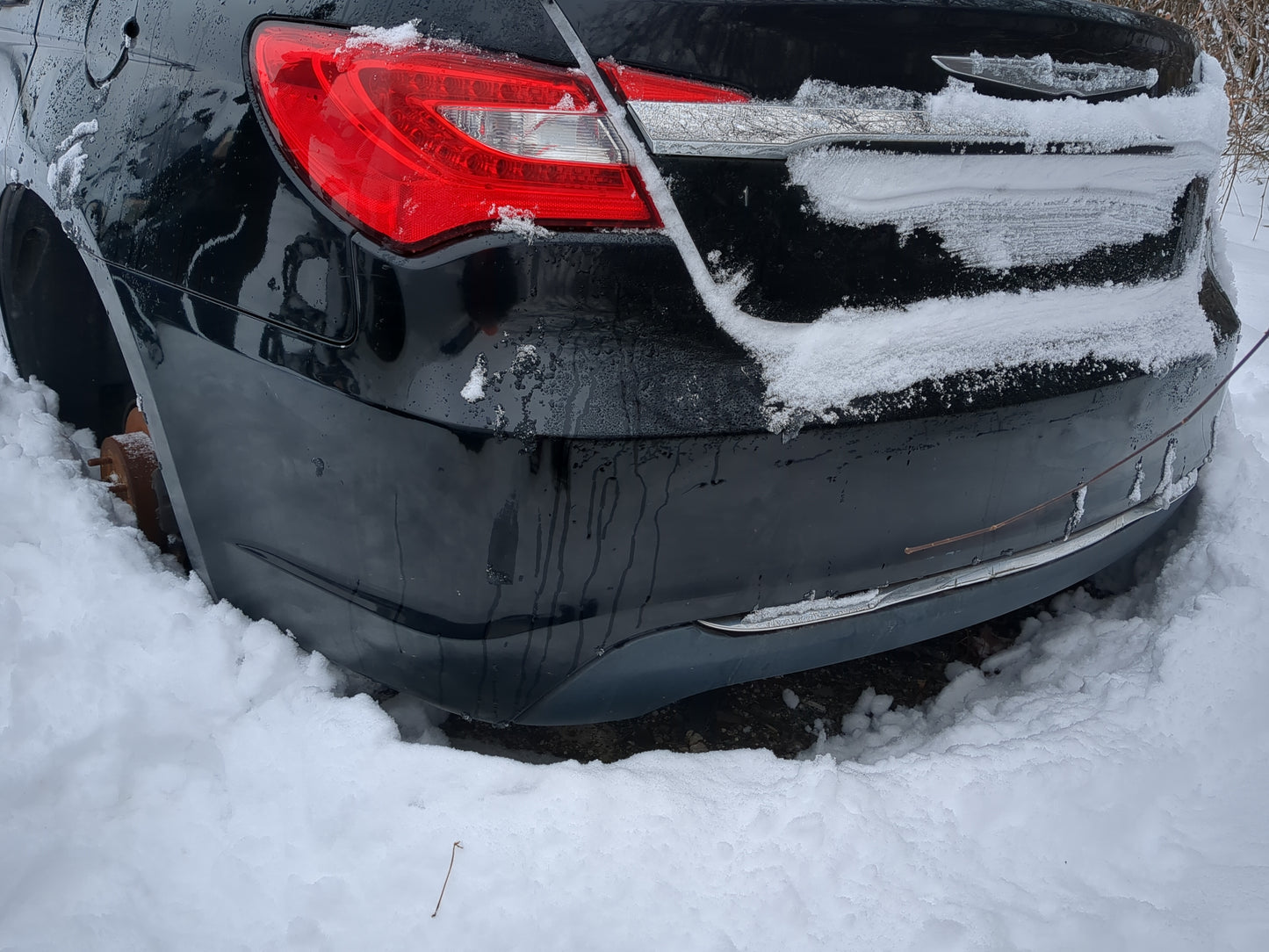 Chrysler 200 Rear Bumper Assembly Oem 1248593 - Oemusedautoparts1.com