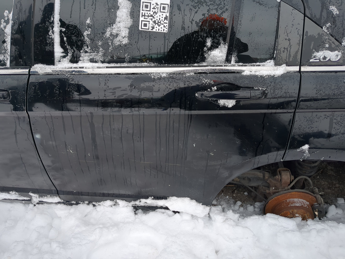 Chrysler 200 Driver Rear Door Oem - Oemusedautoparts1.com