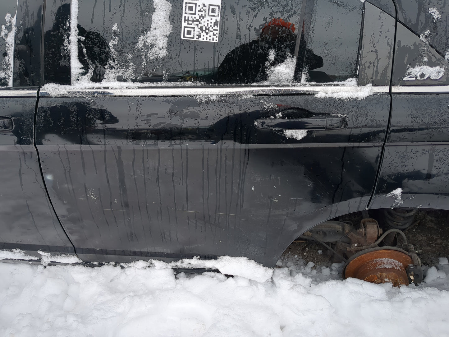 Chrysler 200 Driver Rear Door Oem - Oemusedautoparts1.com