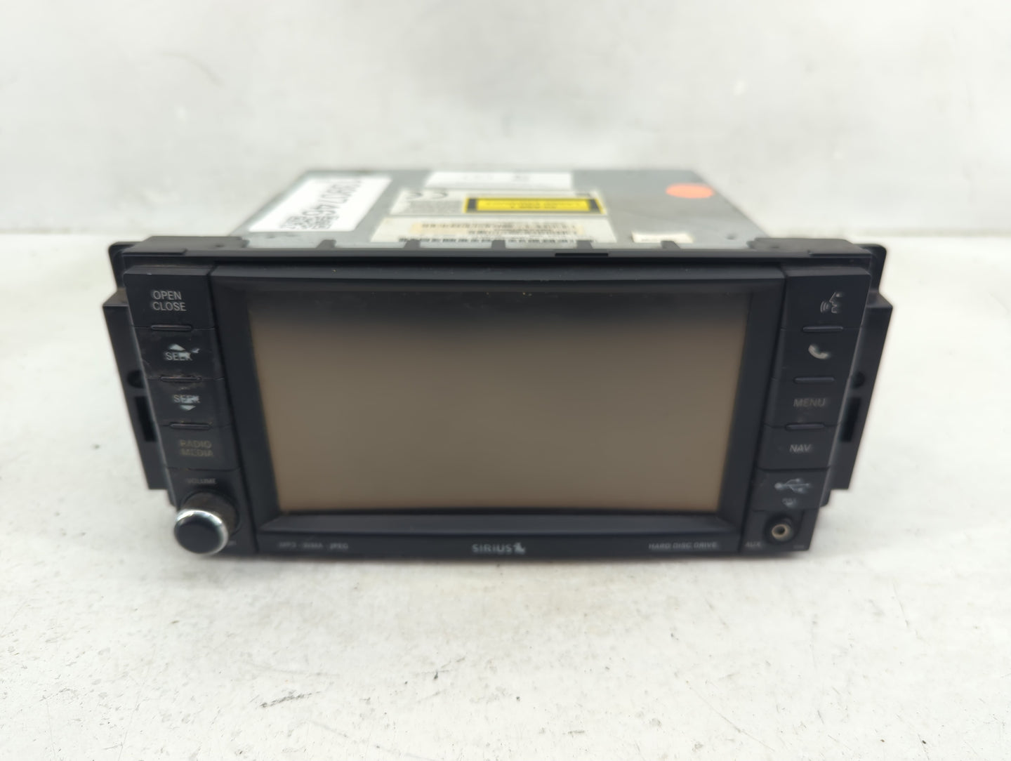 2011-2012 Chrysler 200 Radio AM FM Cd Player Receiver Replacement P/N:68224879AA Fits Fits 2011 2012 OEM Used Auto Parts - O