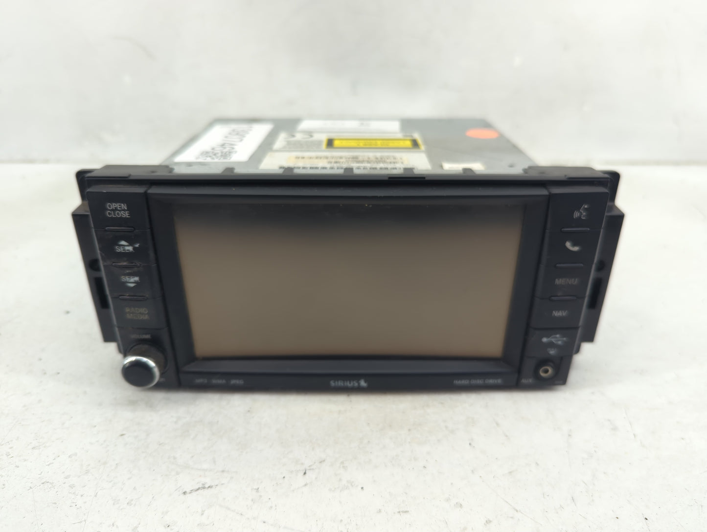 2011-2012 Chrysler 200 Radio AM FM Cd Player Receiver Replacement P/N:68224879AA Fits Fits 2011 2012 OEM Used Auto Parts - O