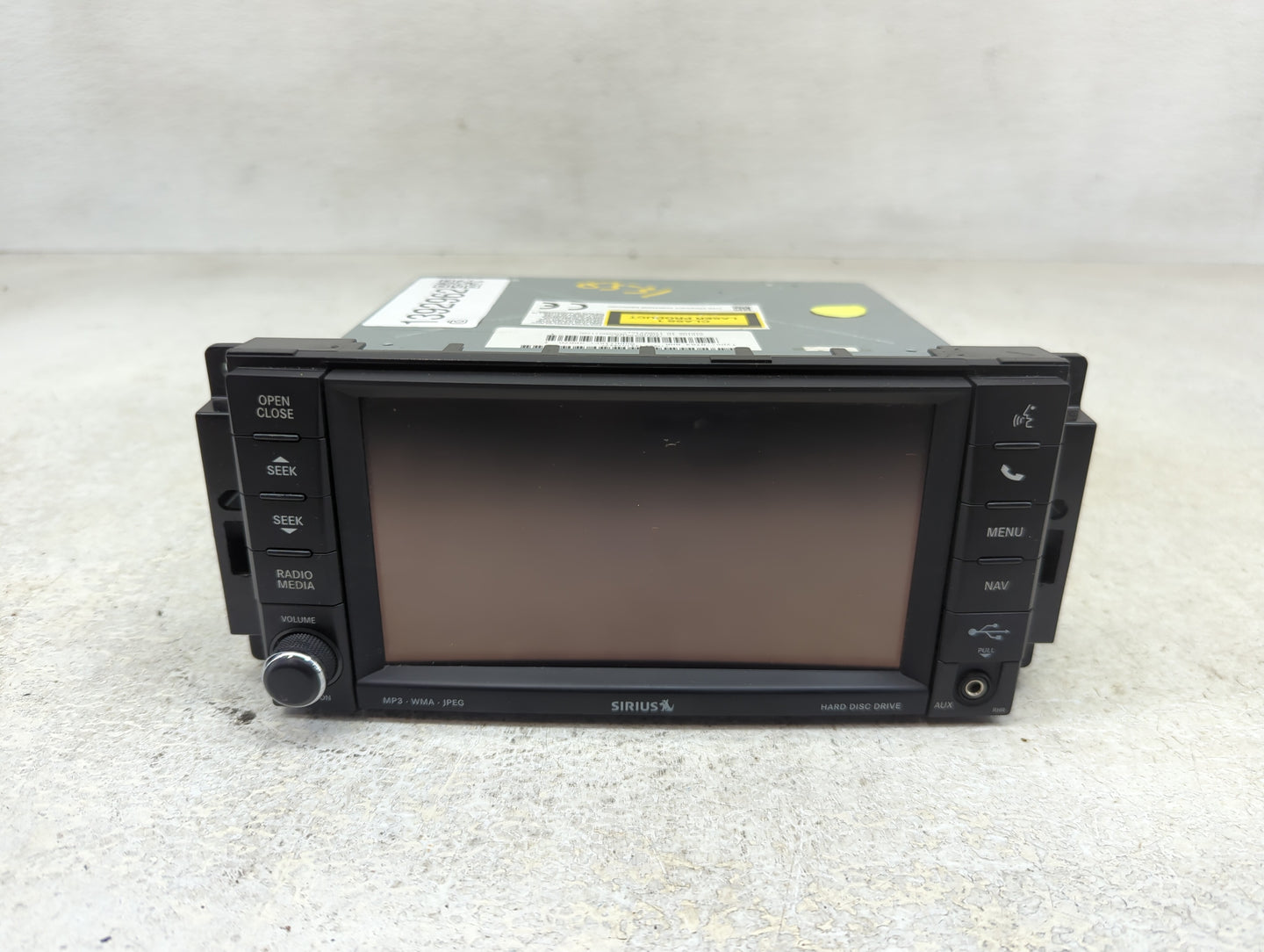 2011-2013 Chrysler 200 Radio AM FM Cd Player Receiver Replacement P/N:P05064821AF Fits Fits 2011 2013 2014 OEM Used Auto Par