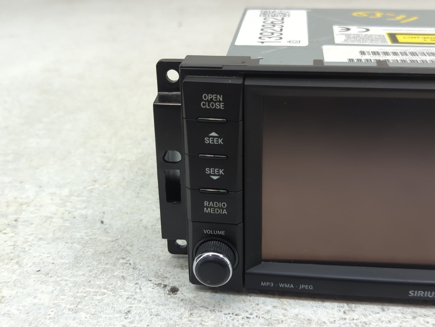 2011-2013 Chrysler 200 Radio AM FM Cd Player Receiver Replacement P/N:P05064821AF Fits Fits 2011 2013 2014 OEM Used Auto Par