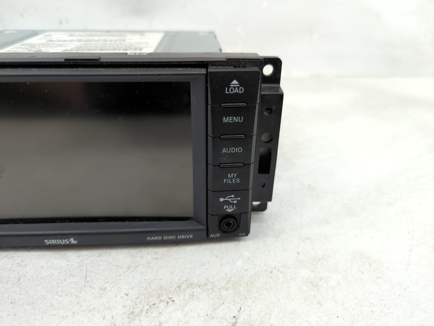 2011-2012 Chrysler 200 Radio AM FM Cd Player Receiver Replacement P/N:P05064836AG Fits Fits 2011 2012 OEM Used Auto Parts - 