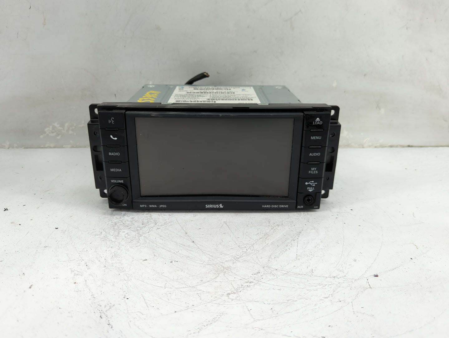 2011-2012 Chrysler 200 Radio AM FM Cd Player Receiver Replacement P/N:P05064836AG Fits Fits 2011 2012 OEM Used Auto Parts - 