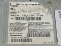 2011-2014 Chrysler 200 Radio AM FM Cd Player Receiver Replacement P/N:05064040AH 34W733, P05091040AH Fits Fits 2011 2012 201