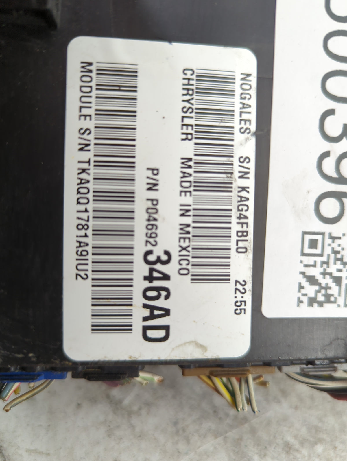 2011-2014 Chrysler 200 Fusebox Fuse Box Relay Module Tipm 1500396 - Oemusedautoparts1.com