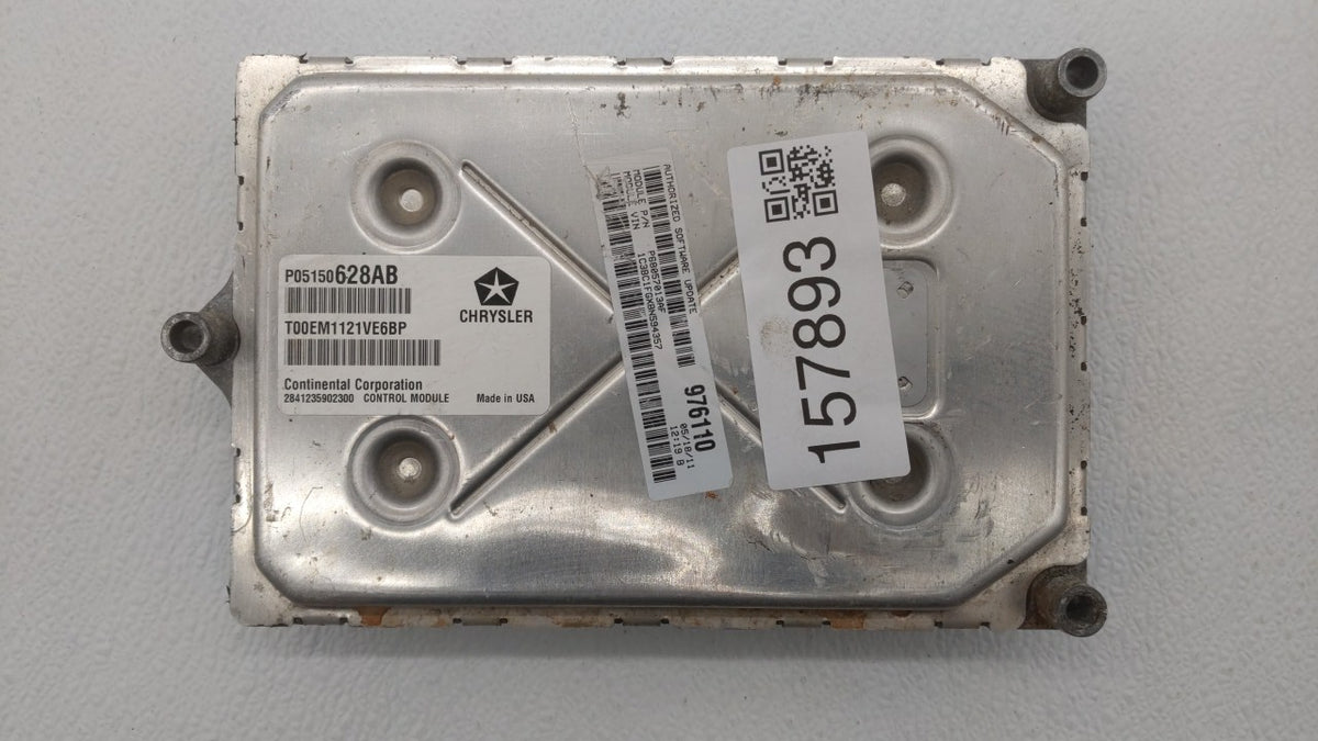 2011 Chrysler 200 PCM Engine Control Computer ECU ECM PCU OEM P/N:P05150628AB P68057013AF, P68057013AD OEM Used Auto Parts -