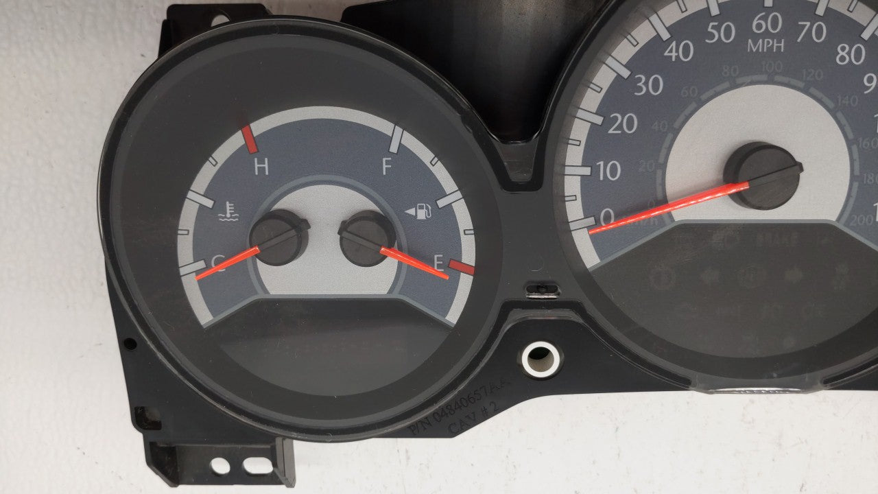 2011-2014 Chrysler 200 Instrument Cluster Speedometer Gauges P/N:P56046514AE P56046512AH Fits Fits 2011 2012 2013 2014 OEM U