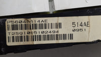 2011-2014 Chrysler 200 Instrument Cluster Speedometer Gauges P/N:P56046514AE P56046512AH Fits Fits 2011 2012 2013 2014 OEM U