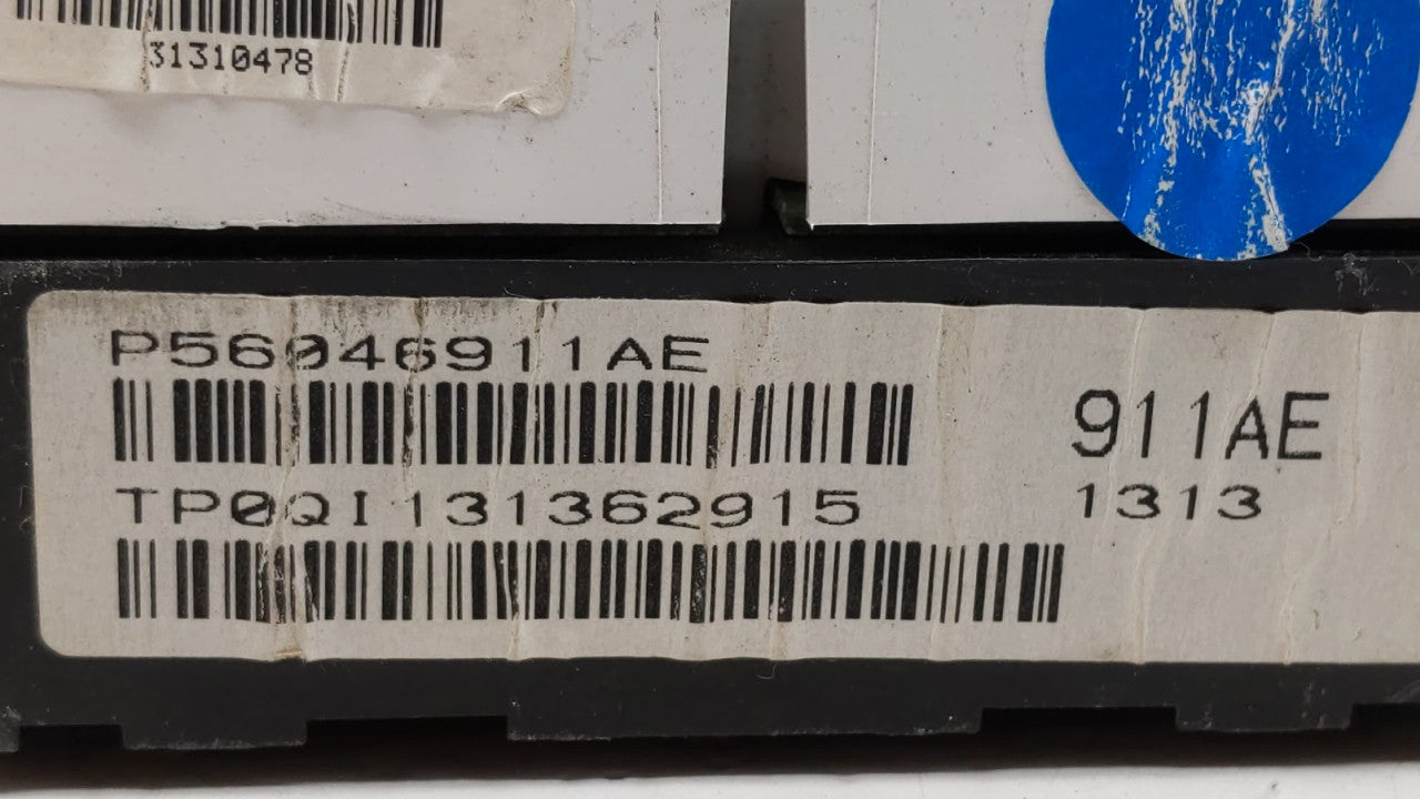 2011-2014 Chrysler 200 Instrument Cluster Speedometer Gauges P/N:P56046514AE P56046512AH Fits Fits 2011 2012 2013 2014 OEM U