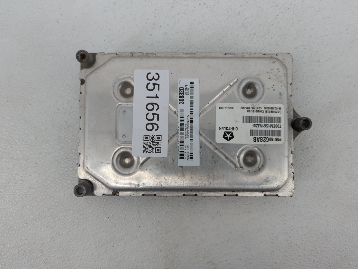 2011 Chrysler 200 PCM Engine Control Computer ECU ECM PCU OEM P/N:P68057013AF P05150628AB, P68057013AD, P68057013AC Fits OEM