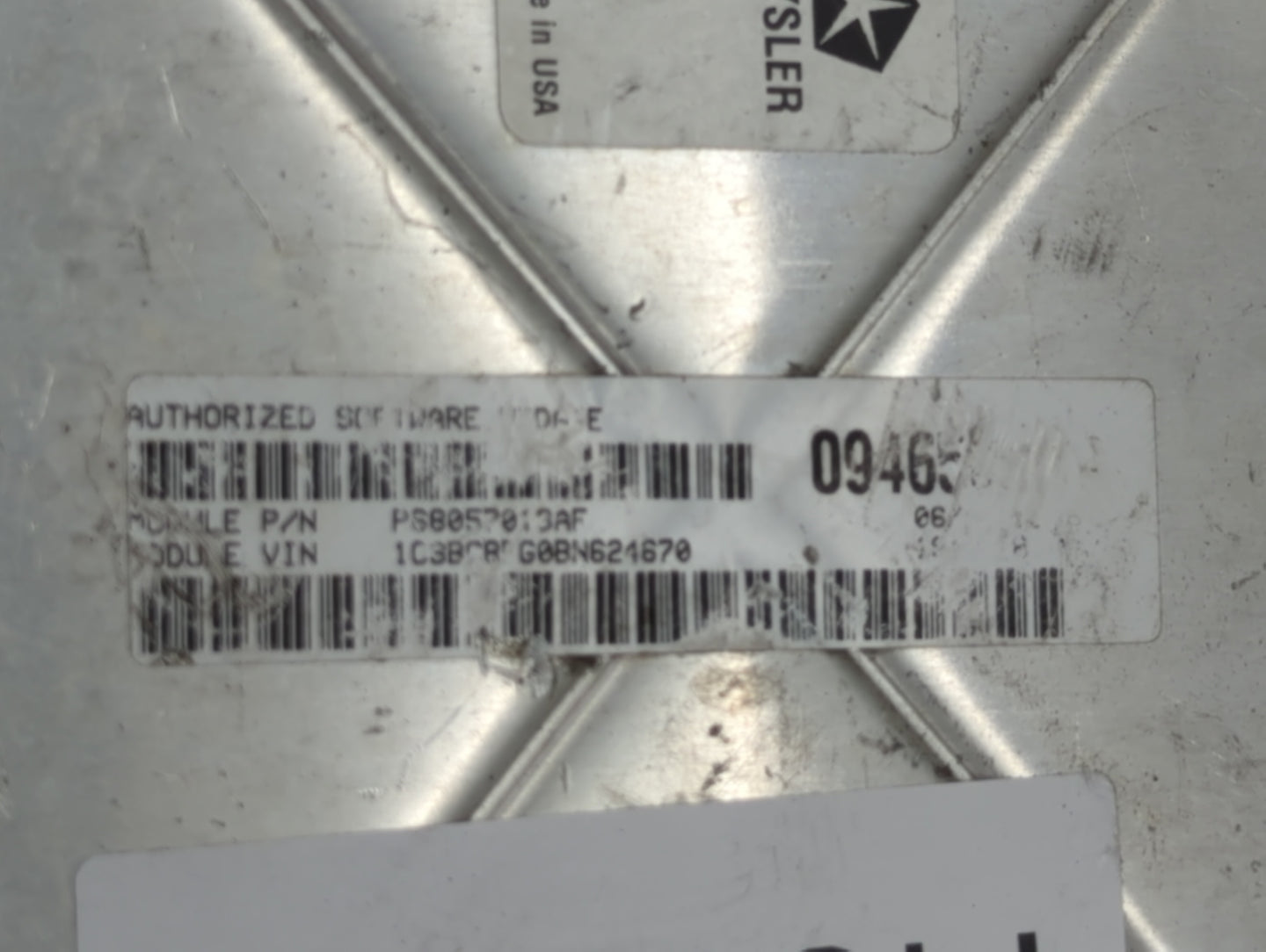 2011 Chrysler 200 PCM Engine Control Computer ECU ECM PCU OEM P/N:P05150855AC P68057013AF, P05150628AB, P68057013AD Fits OEM
