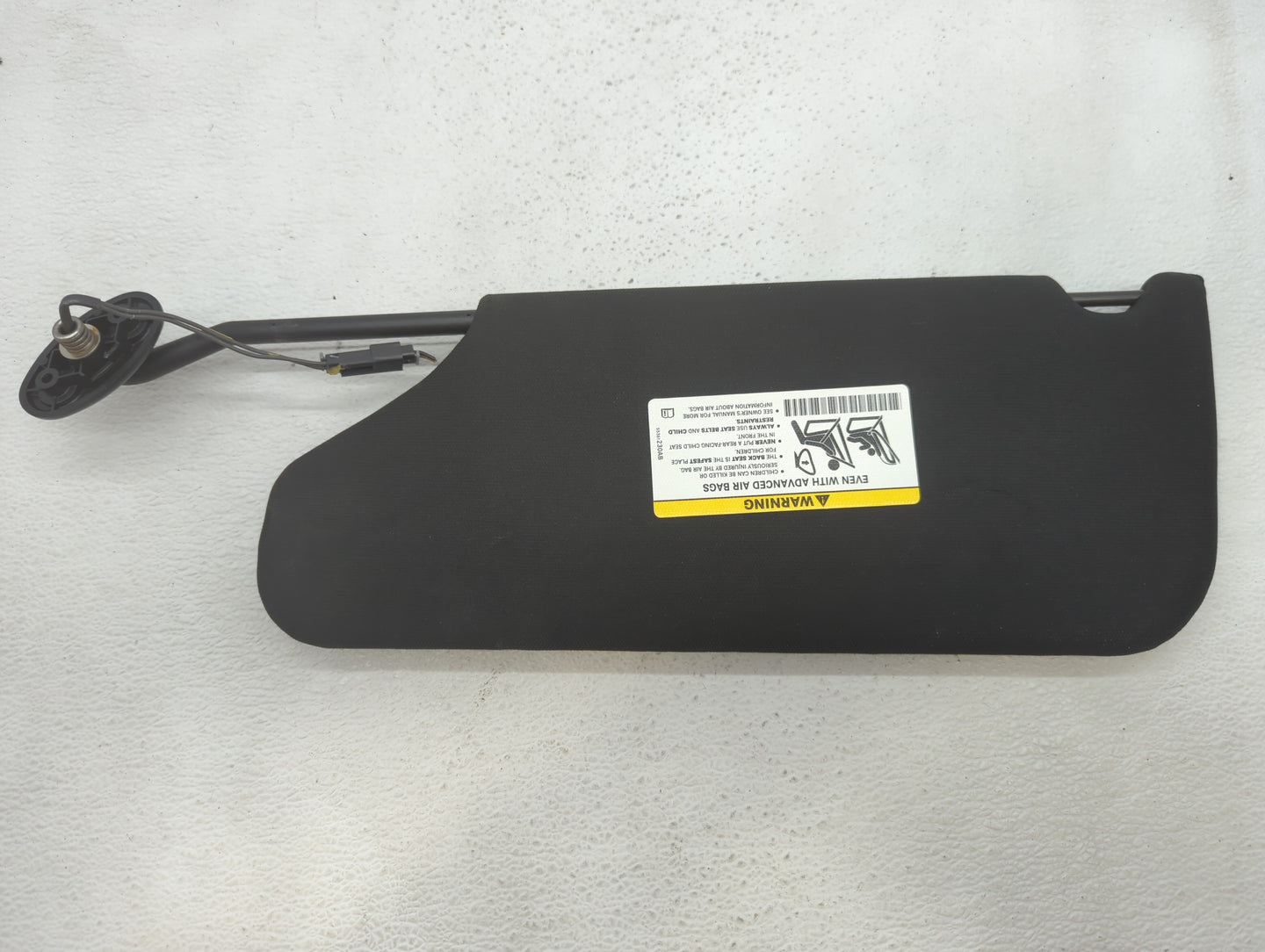 2011-2014 Chrysler 200 Sun Visor Shade Replacement Passenger Right Mirror Fits Fits 2011 2012 2013 2014 OEM Used Auto Parts 