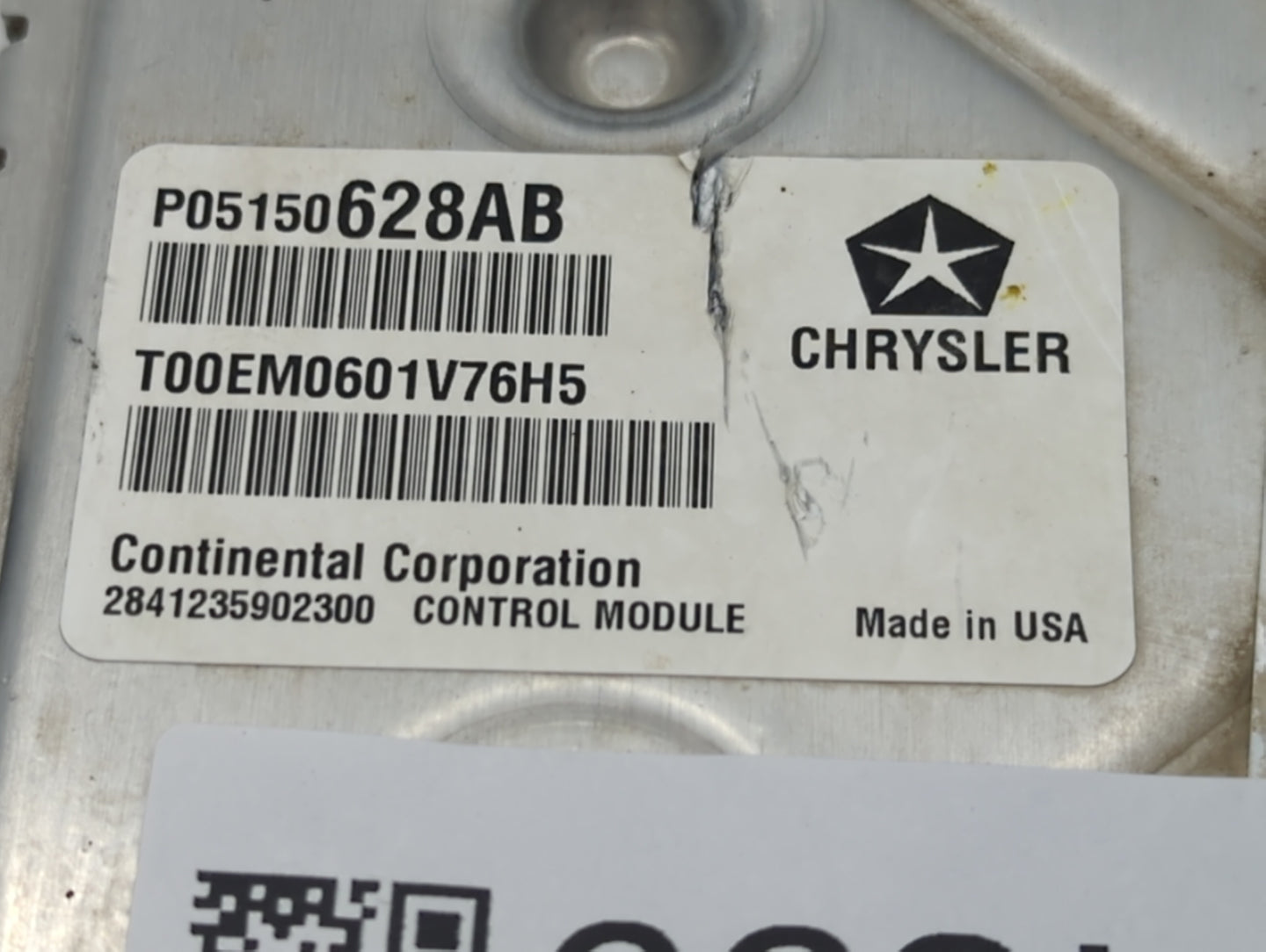 2011 Chrysler 200 PCM Engine Control Computer ECU ECM PCU OEM P/N:P05150855AC P68057013AF, P05150628AB, P68057013AD Fits OEM