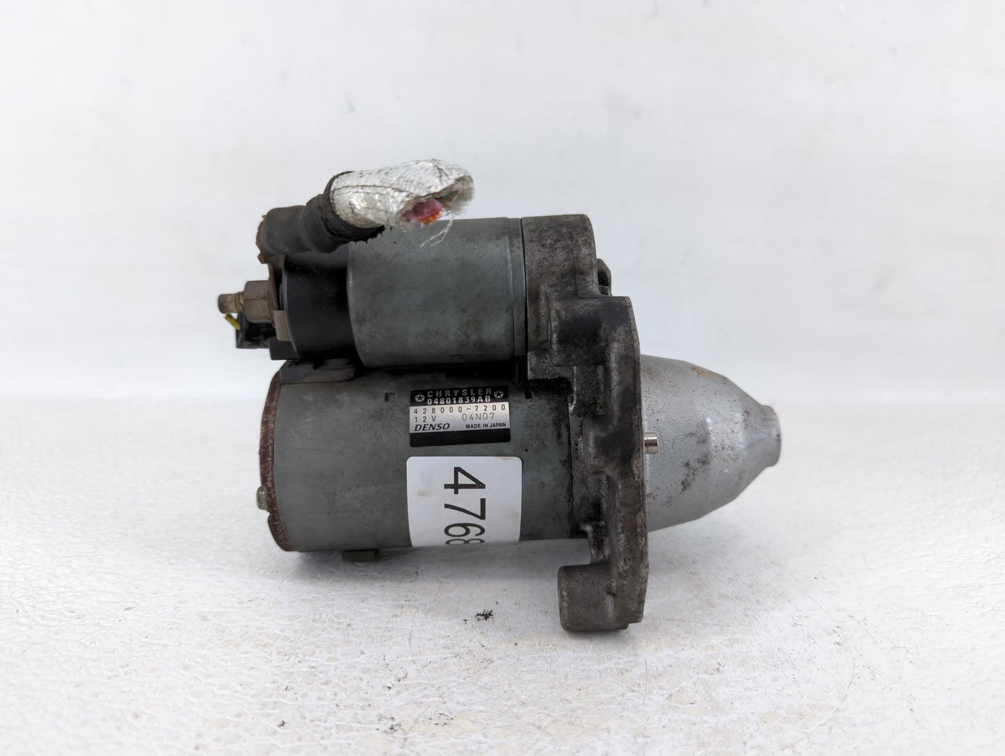 2011-2014 Chrysler 200 Car Starter Motor Solenoid OEM P/N:04801839AB Fits Fits 2011 2012 2013 2014 OEM Used Auto Parts - Oem