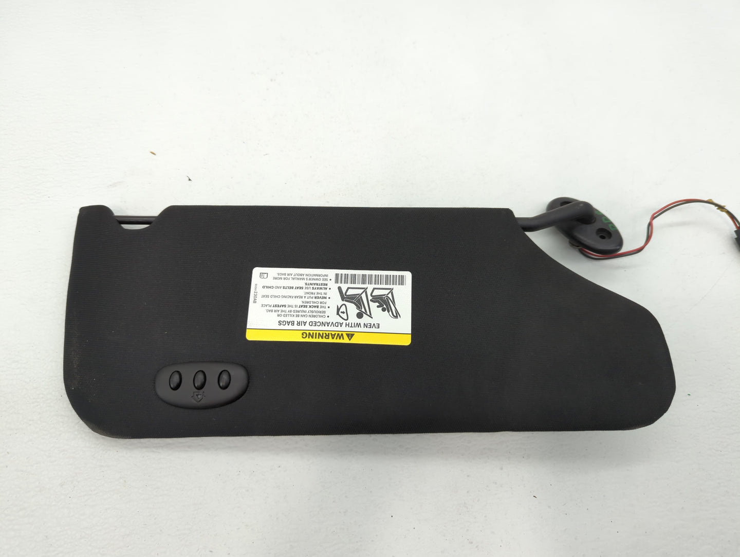 2011-2014 Chrysler 200 Sun Visor Shade Replacement Driver Left Mirror Fits Fits 2011 2012 2013 2014 OEM Used Auto Parts - Oe