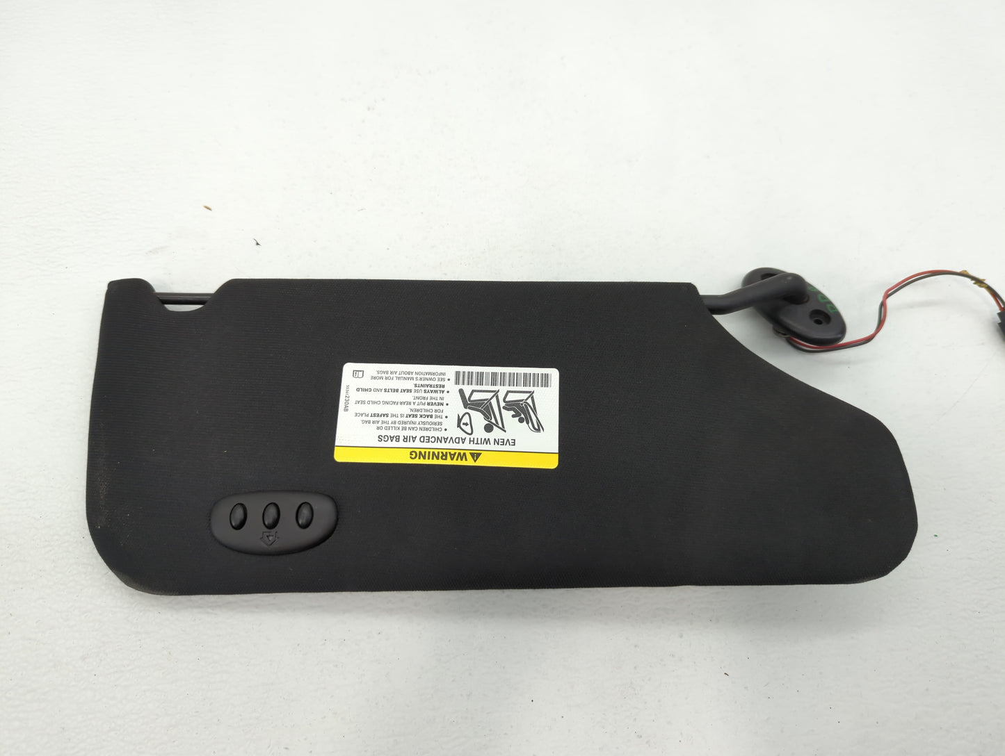 2011-2014 Chrysler 200 Sun Visor Shade Replacement Driver Left Mirror Fits Fits 2011 2012 2013 2014 OEM Used Auto Parts - Oe