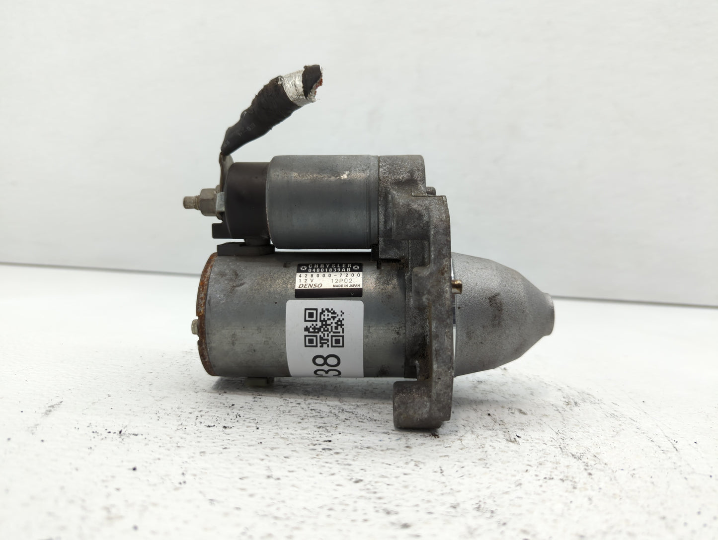 2011-2014 Chrysler 200 Car Starter Motor Solenoid OEM P/N:04801839AB Fits Fits 2011 2012 2013 2014 OEM Used Auto Parts - Oem