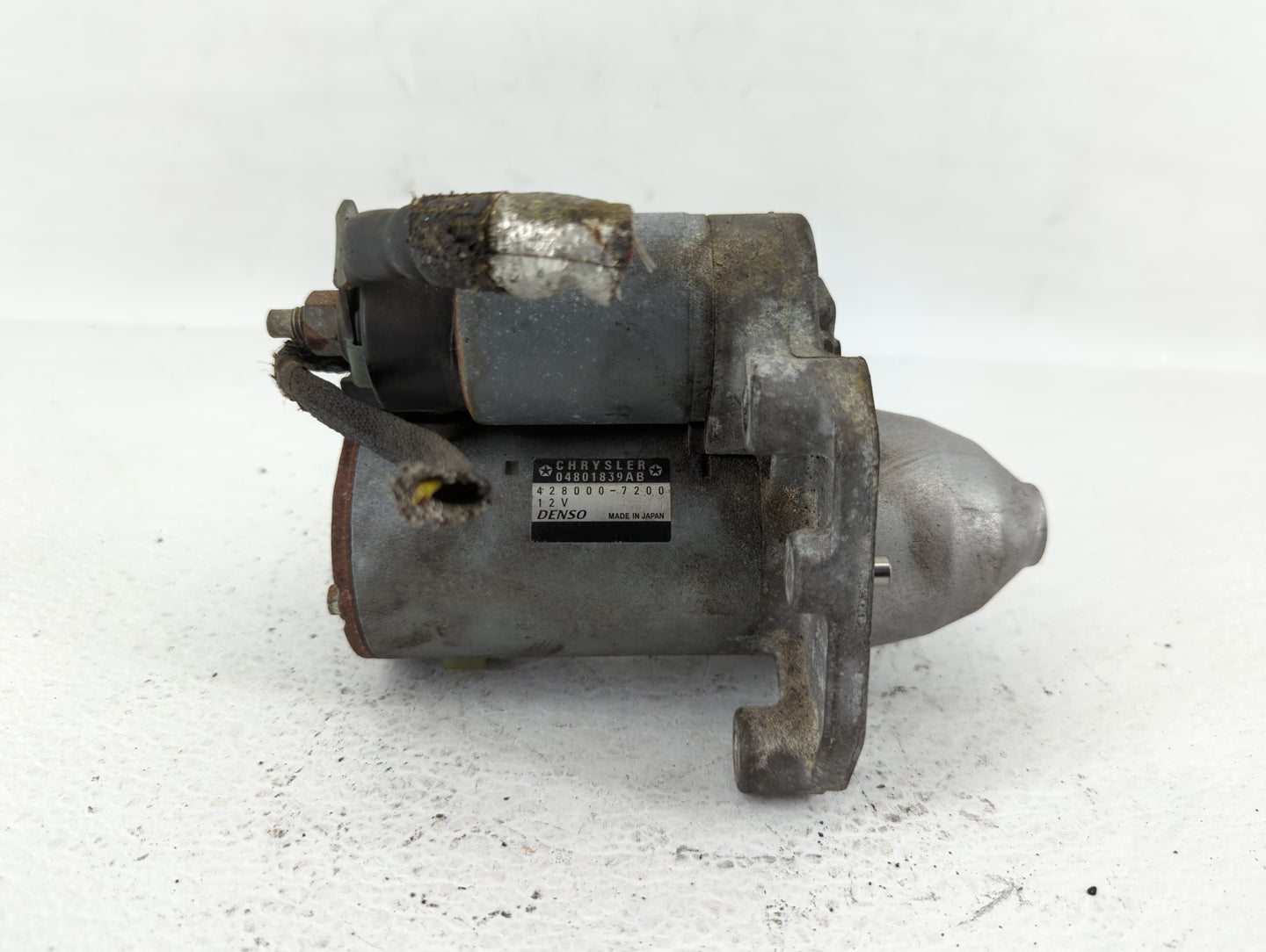 2011-2014 Chrysler 200 Car Starter Motor Solenoid OEM P/N:04801839AB Fits Fits 2011 2012 2013 2014 OEM Used Auto Parts - Oem