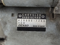 2011-2014 Chrysler 200 Car Starter Motor Solenoid OEM P/N:04801839AB Fits Fits 2011 2012 2013 2014 OEM Used Auto Parts - Oem