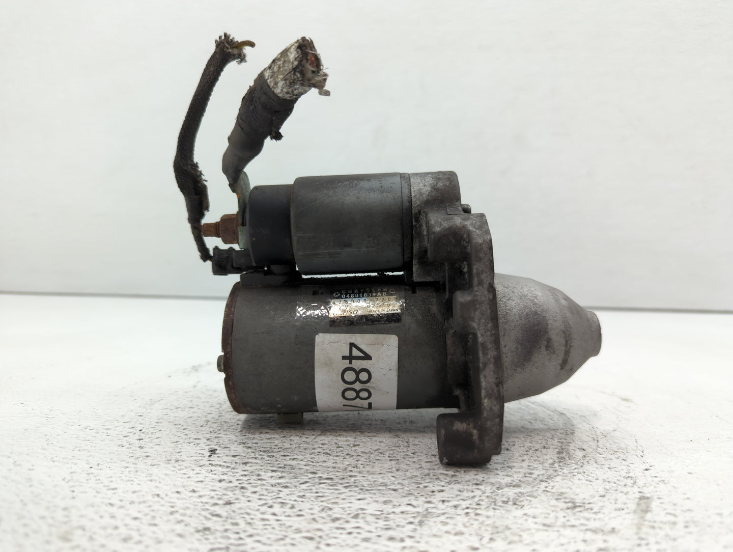 2011-2014 Chrysler 200 Car Starter Motor Solenoid OEM P/N:04801839AB Fits Fits 2011 2012 2013 2014 OEM Used Auto Parts - Oem
