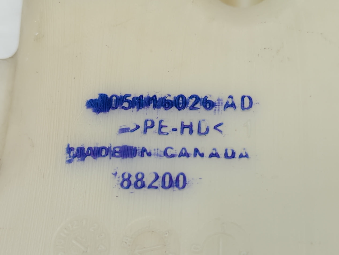 2011-2014 Chrysler 200 Windshield Washer Fluid Reservoir Bottle Oem - Oemusedautoparts1.com
