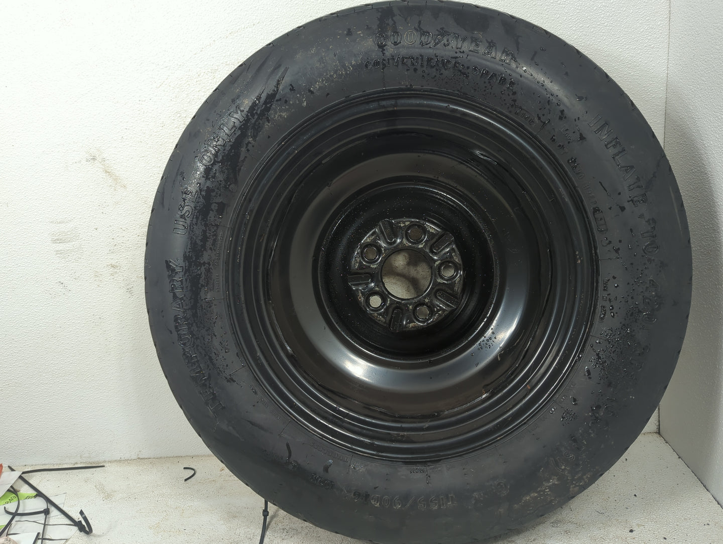 2011 Chrysler 200 Spare Donut Tire Wheel Rim Oem - Oemusedautoparts1.com