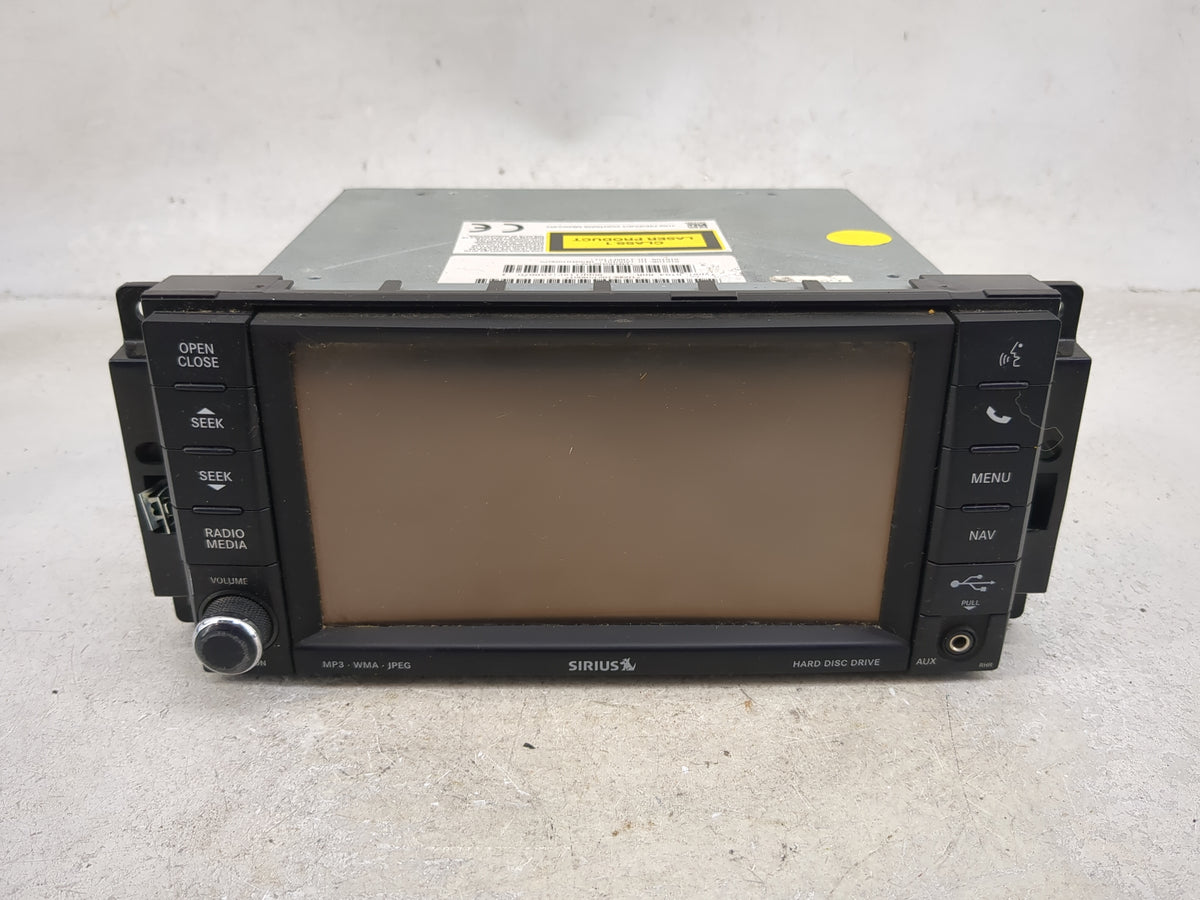 2011-2013 Chrysler 200 Radio AM FM Cd Player Receiver Replacement P/N:P05064821AF Fits Fits 2011 2013 2014 OEM Used Auto Par