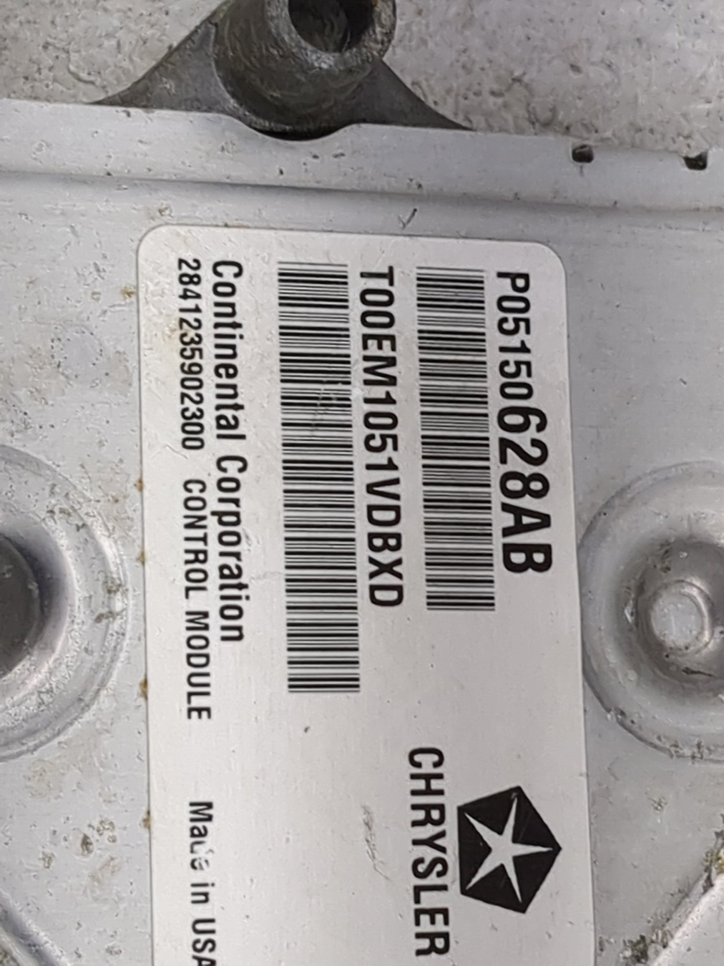 2011 Chrysler 200 PCM Engine Control Computer ECU ECM PCU OEM Fits OEM Used Auto Parts - Oemusedautoparts1.com