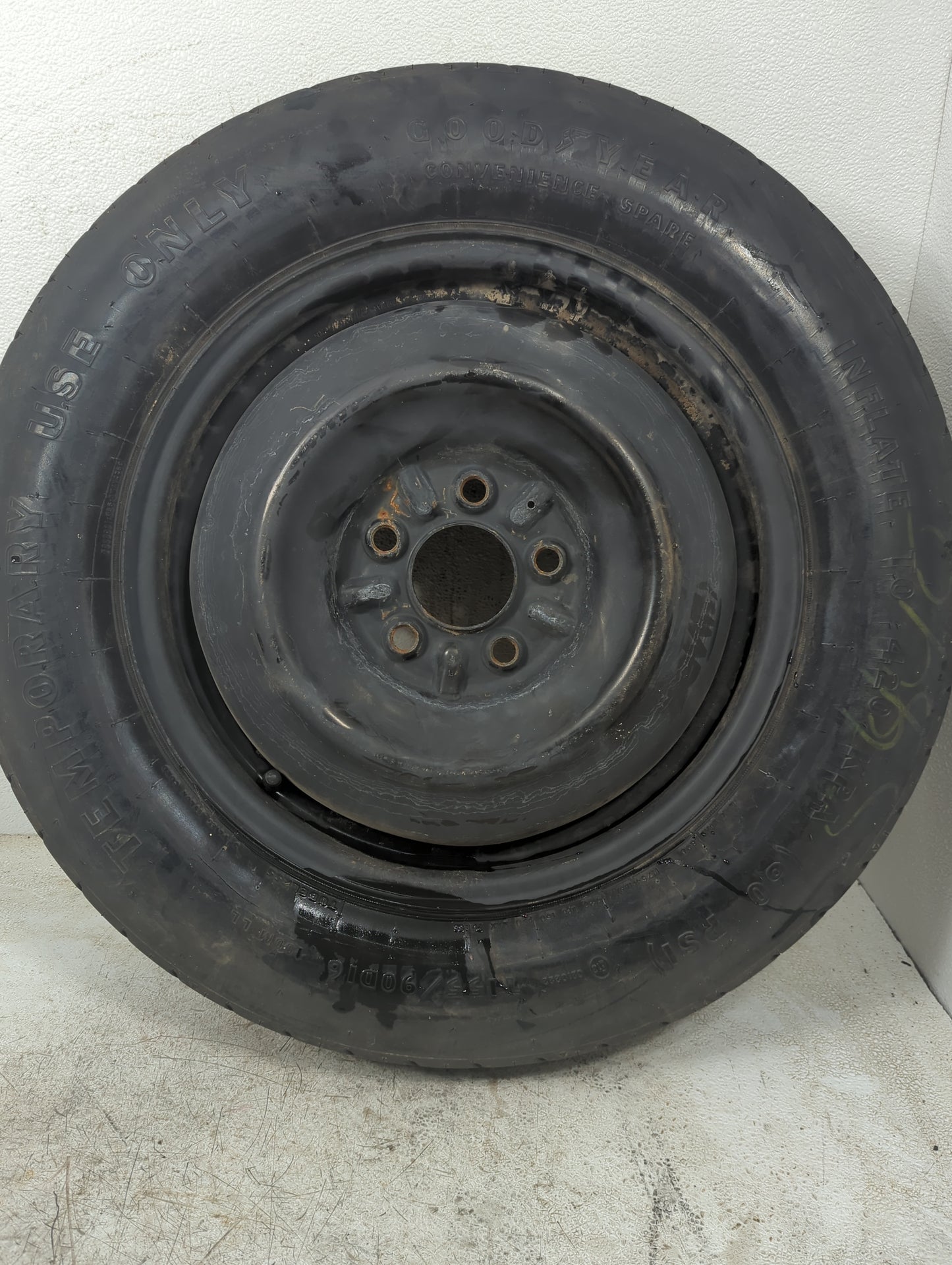 2011-2014 Chrysler 200 Spare Donut Tire Wheel Rim Oem 5033422 - Oemusedautoparts1.com