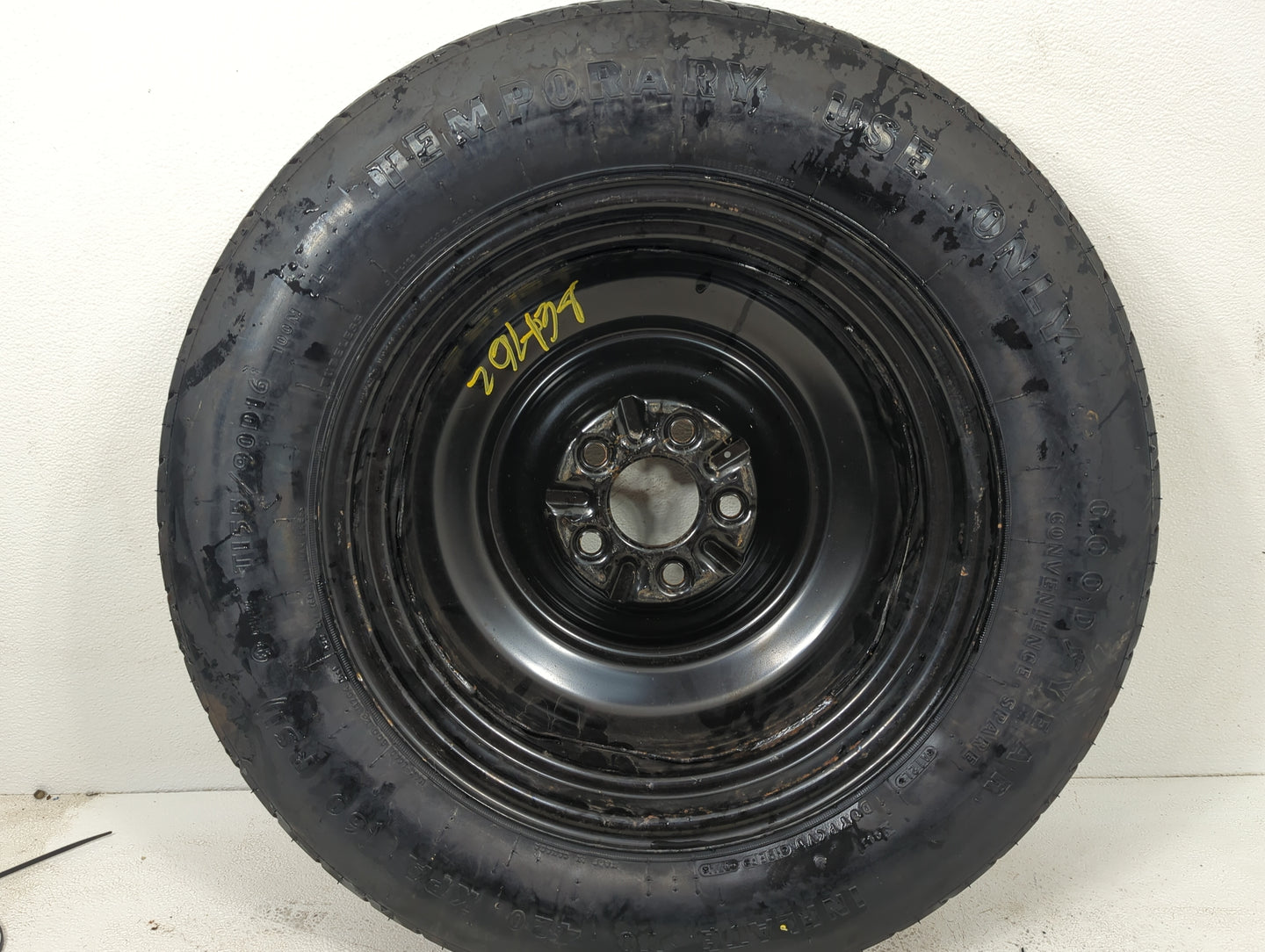 2011-2014 Chrysler 200 Spare Donut Tire Wheel Rim Oem 5037160 - Oemusedautoparts1.com