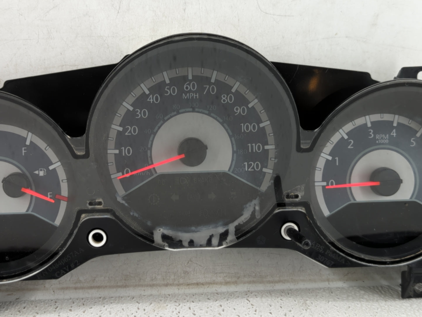 2011-2014 Chrysler 200 Instrument Cluster Speedometer Gauges P/N:P56046514AF P56046514AE Fits Fits 2011 2012 2013 2014 OEM U