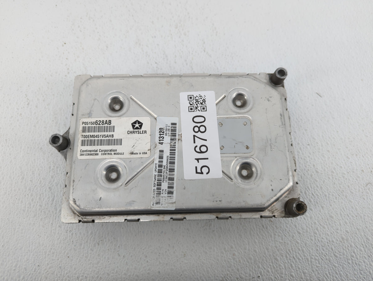2011 Chrysler 200 PCM Engine Control Computer ECU ECM PCU OEM P/N:P05150628AB OEM Used Auto Parts - Oemusedautoparts1.com