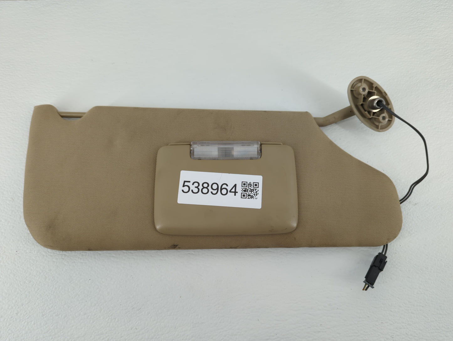 2011-2014 Chrysler 200 Sun Visor Shade Replacement Passenger Right Mirror Fits Fits 2011 2012 2013 2014 OEM Used Auto Parts 