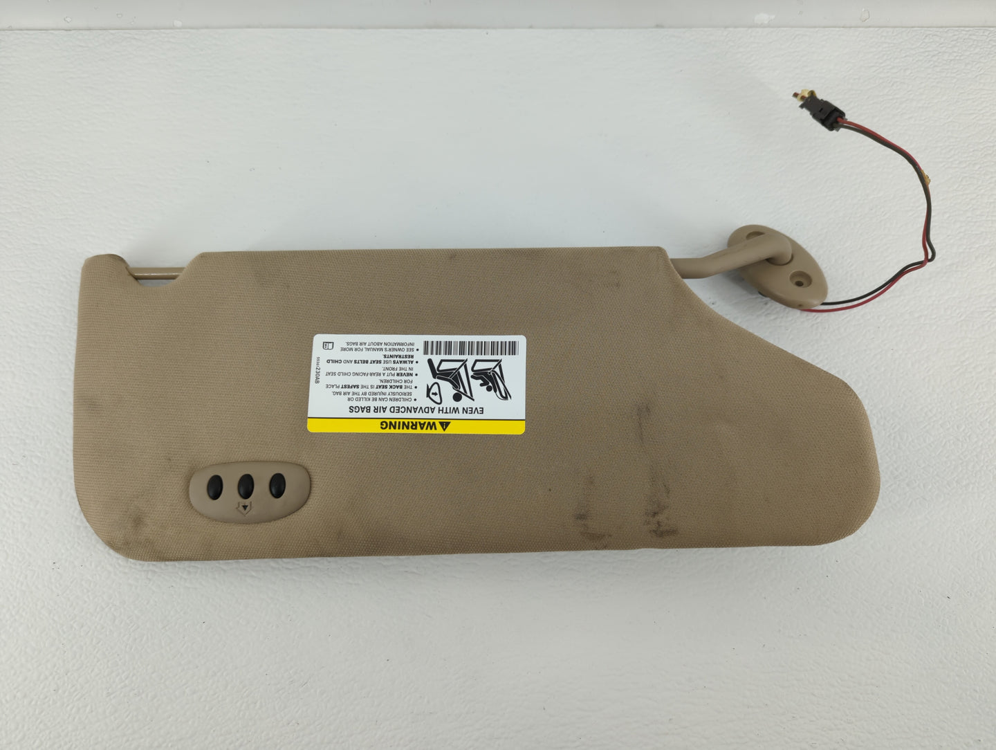 2011-2014 Chrysler 200 Sun Visor Shade Replacement Driver Left Mirror Fits Fits 2011 2012 2013 2014 OEM Used Auto Parts - Oe