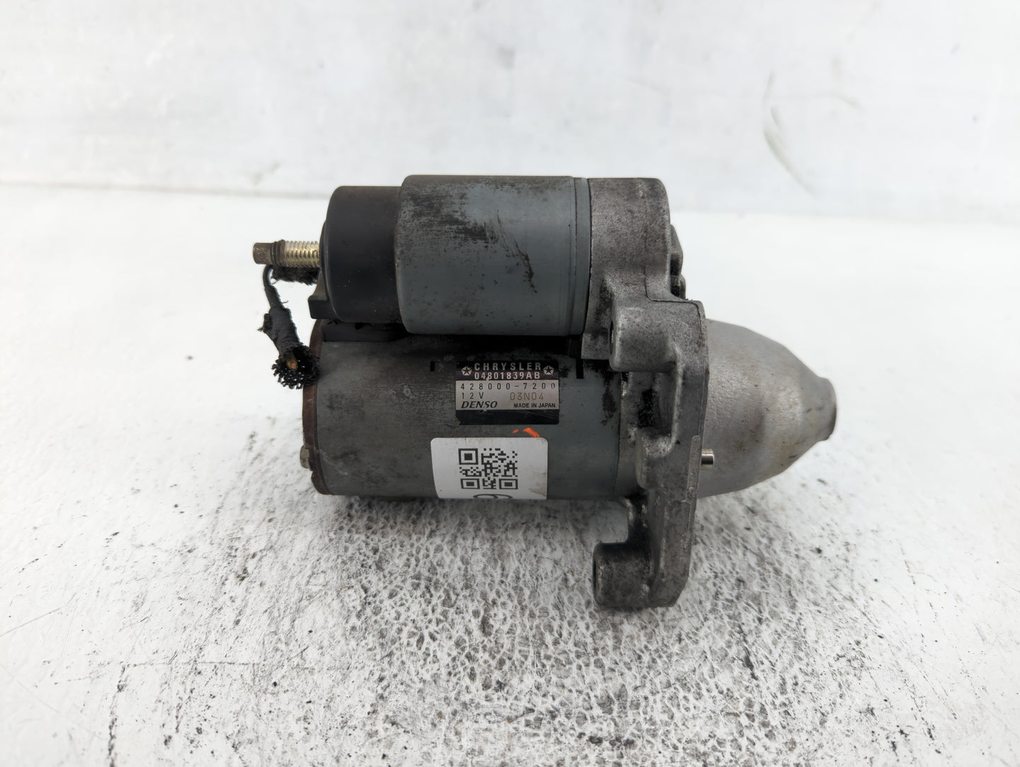 2011-2014 Chrysler 200 Car Starter Motor Solenoid OEM P/N:04801839AB 04804839AB, 428000-7200 Fits Fits 2011 2012 2013 2014 O