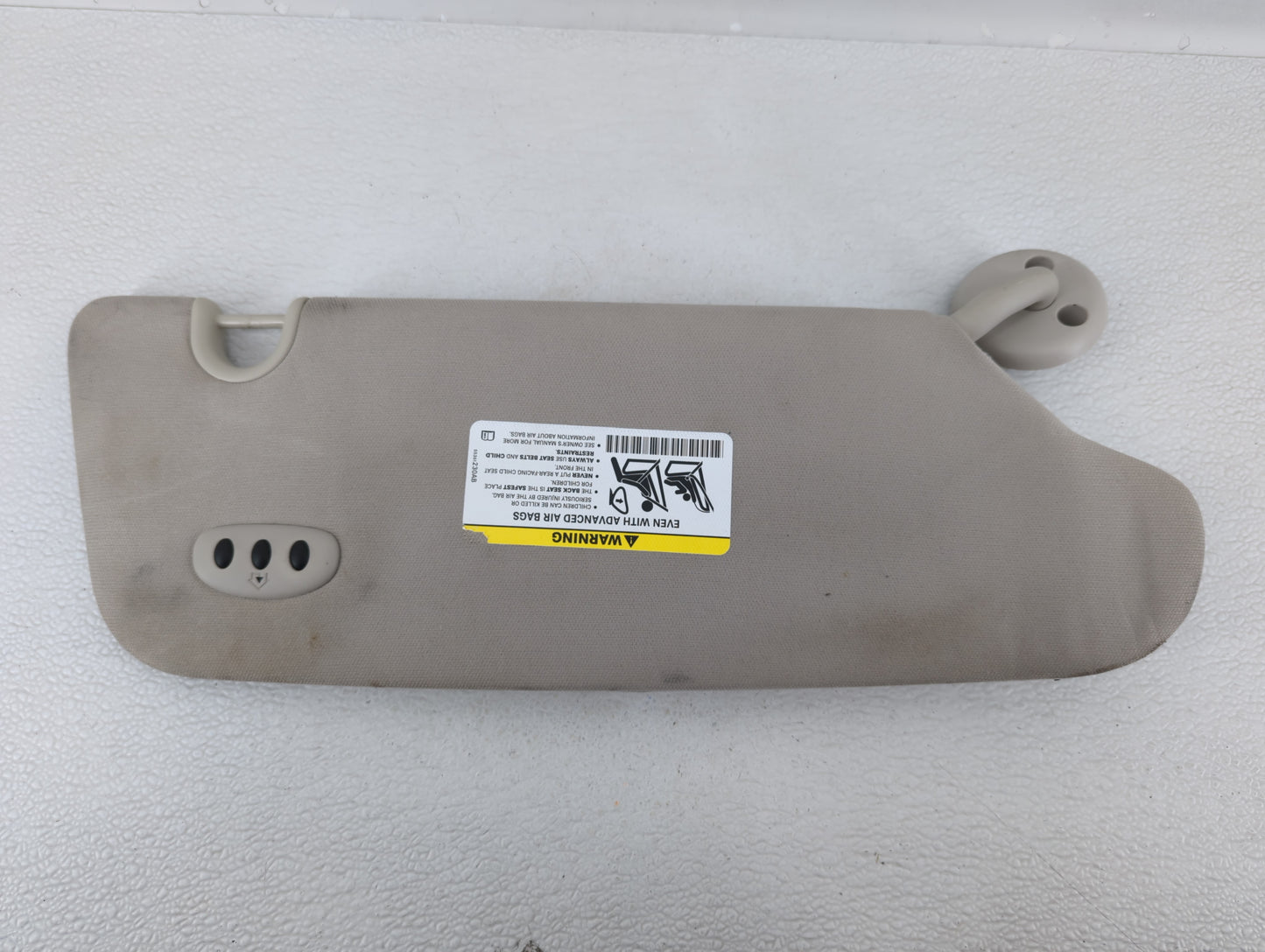 2011-2014 Chrysler 200 Sun Visor Shade Replacement Driver Left Mirror Fits Fits 2011 2012 2013 2014 OEM Used Auto Parts - Oe