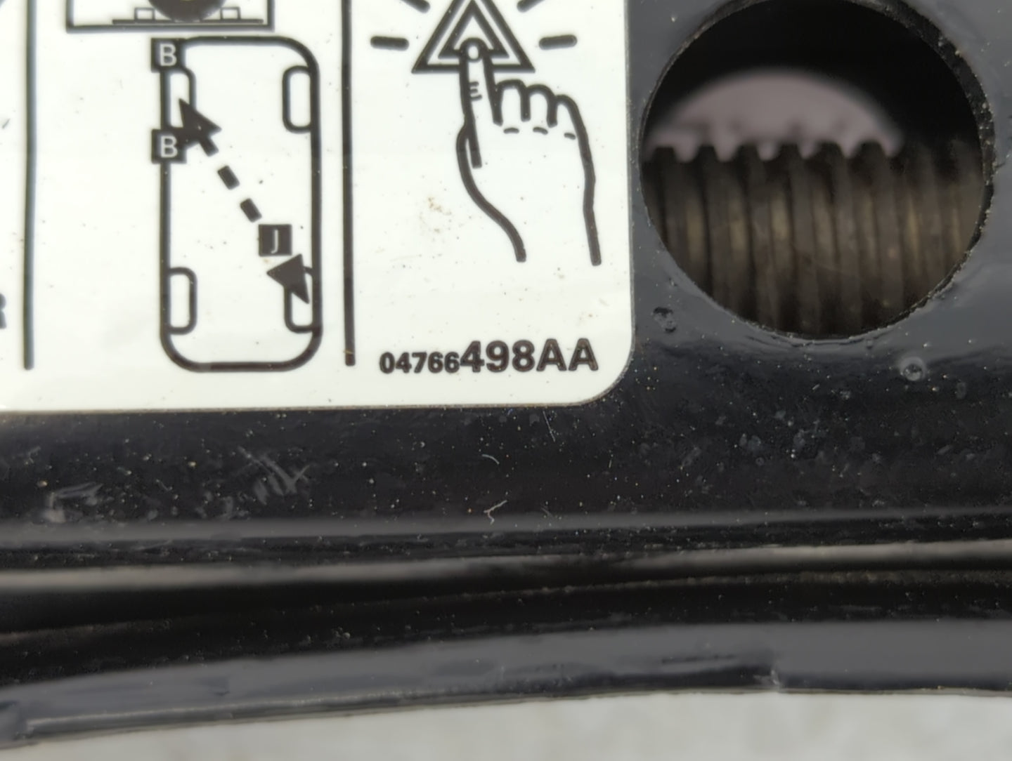 2011 Chrysler 200 Spare Scissor Car Jack - Oemusedautoparts1.com