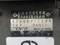 2011-2014 Chrysler 200 Car Starter Motor Solenoid OEM P/N:428000-7200 04801839AB Fits Fits 2011 2012 2013 2014 OEM Used Auto