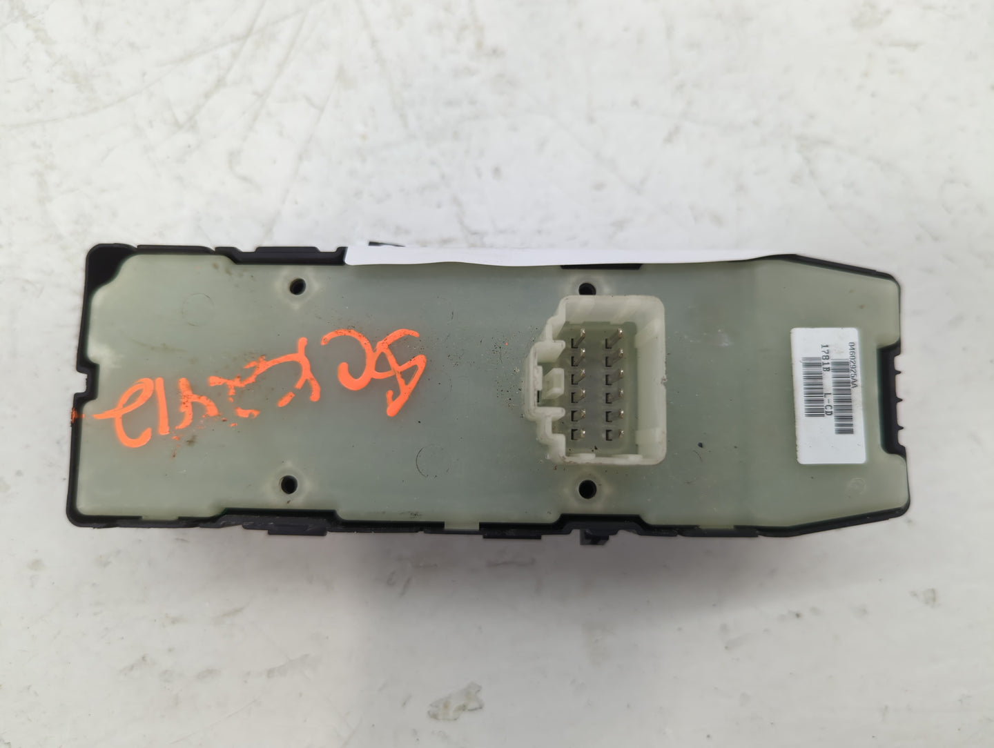 2011-2014 Chrysler 200 Master Power Window Switch Replacement Driver Side Left P/N:04602925AA Fits OEM Used Auto Parts - Oem