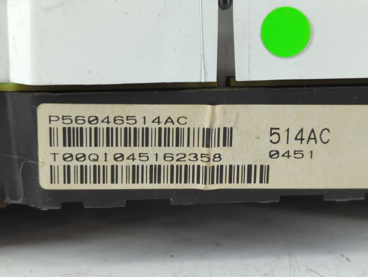 2011-2014 Chrysler 200 Instrument Cluster Speedometer Gauges P/N:P56046514AC Fits Fits 2011 2012 2013 2014 OEM Used Auto Par