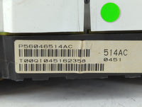 2011-2014 Chrysler 200 Instrument Cluster Speedometer Gauges P/N:P56046514AC Fits Fits 2011 2012 2013 2014 OEM Used Auto Par