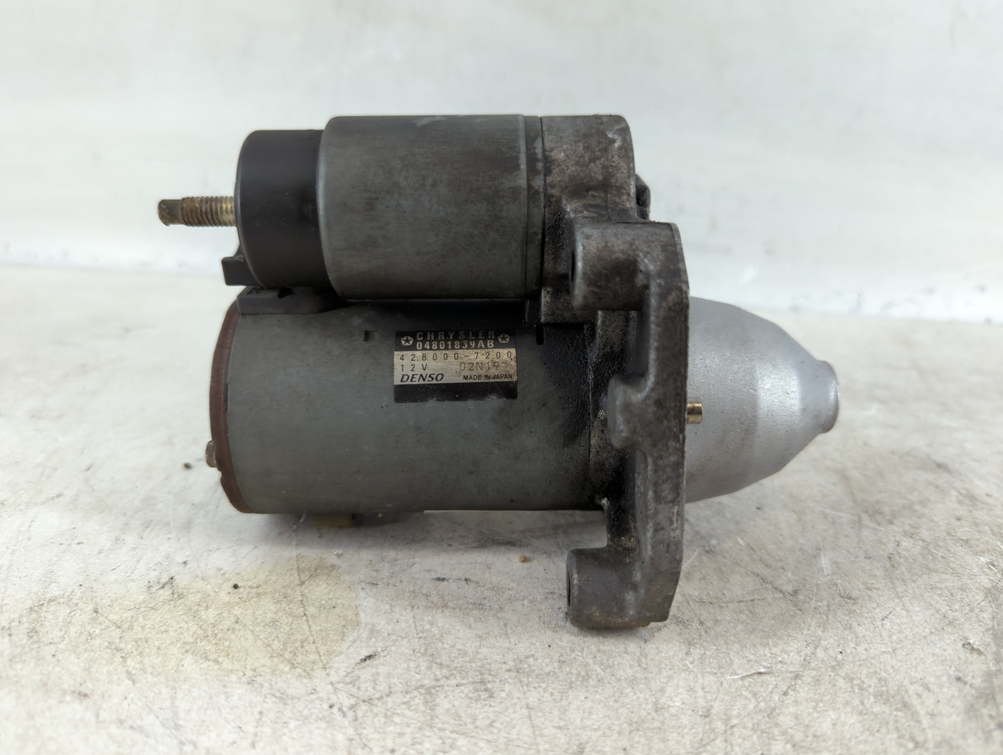 2011-2014 Chrysler 200 Car Starter Motor Solenoid OEM P/N:428000-7200 Fits Fits 2011 2012 2013 2014 OEM Used Auto Parts - Oe