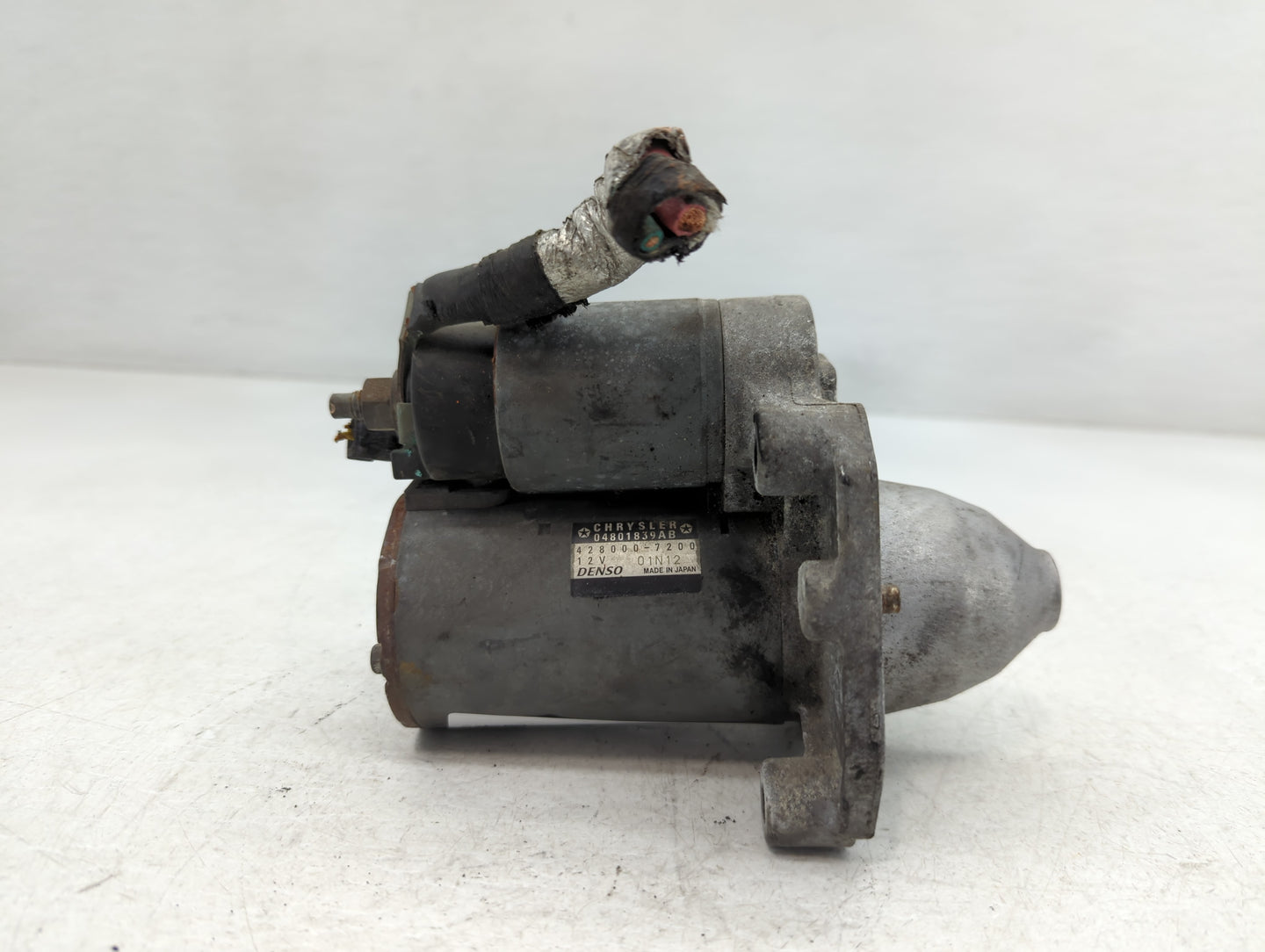 2011-2014 Chrysler 200 Car Starter Motor Solenoid OEM P/N:428000-78200 04801839AB Fits Fits 2011 2012 2013 2014 OEM Used Aut