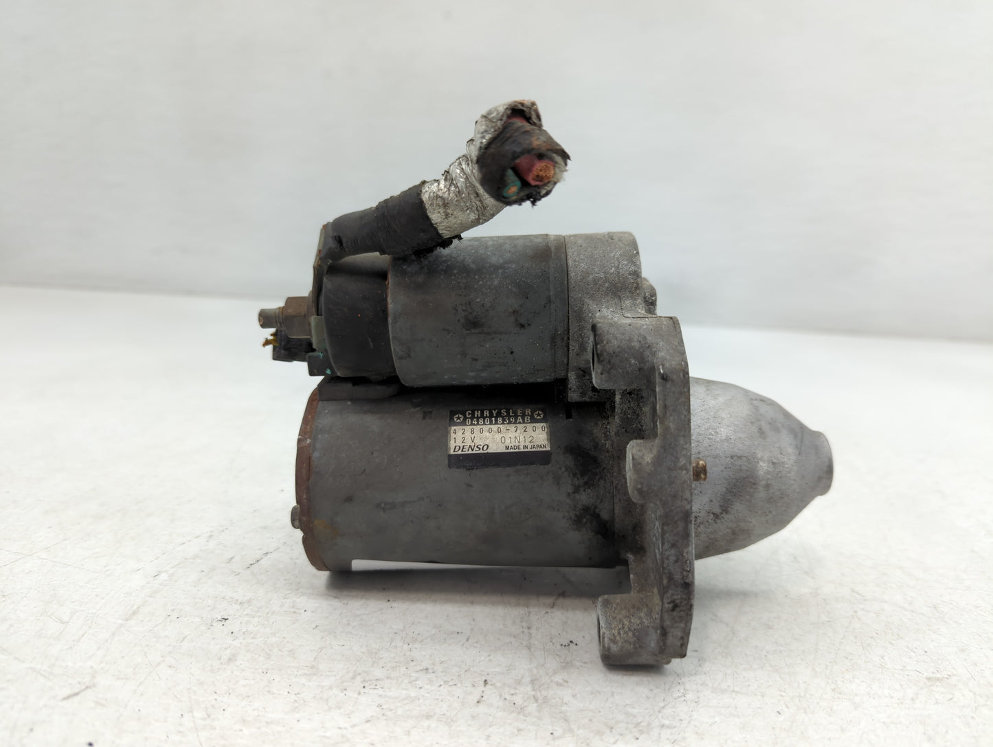 2011-2014 Chrysler 200 Car Starter Motor Solenoid OEM P/N:428000-78200 04801839AB Fits Fits 2011 2012 2013 2014 OEM Used Aut
