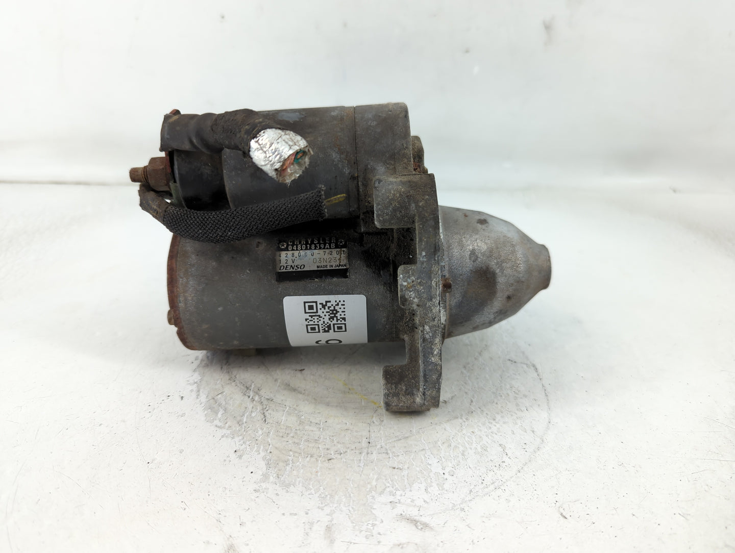 2011-2014 Chrysler 200 Car Starter Motor Solenoid OEM P/N:428000-7200 04801839AB Fits Fits 2011 2012 2013 2014 OEM Used Auto